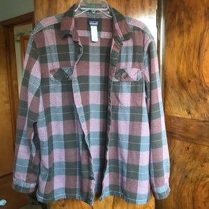 Patagonia Organic Cotton Flannel Shirt Mens XL
